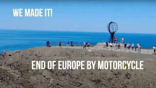 Riding to the Edge of Europe | North Cape on a Motorcycle! (Motorcycle Adventure part 7 ) |  Ep 110