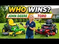John Deere Vs Toro Zero Turn Mower Which is Actually Worth