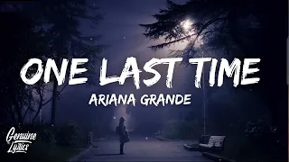 Download Ariana Grande - One Last Time (Lyrics) (Tiktok Version) MP3