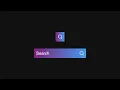 Gradient Search Bar HTML CSS