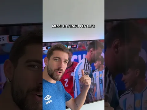 PEGUEI O PÊNALTI DO MESSI 😂