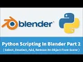 Python Scripting In Blender Part 2