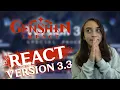 NEW Player Reacts to GENSHIN IMPACT 3.3 VERSION Special Program