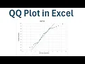 How to Create a QQ Plot in Excel