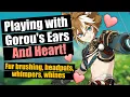 Patting Gorou until he s a complete mess Genshin X Listener ASMR RP