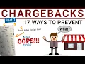 Chargeback Prevention - 17 Ways to Avoid Chargebacks From Happening Friendly Fraud Chargebacks