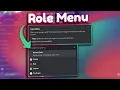 How to Make Discord Dropdown Reaction Roles with Sapphire Bot