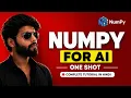 NumPy One Shot For AI - Complete Tutorial in Hindi