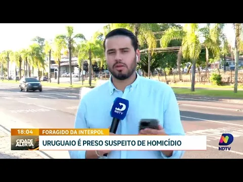 Uruguaio procurado pela Interpol é preso em ação policial em Criciúma