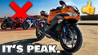 The ZX6R is the best 600cc