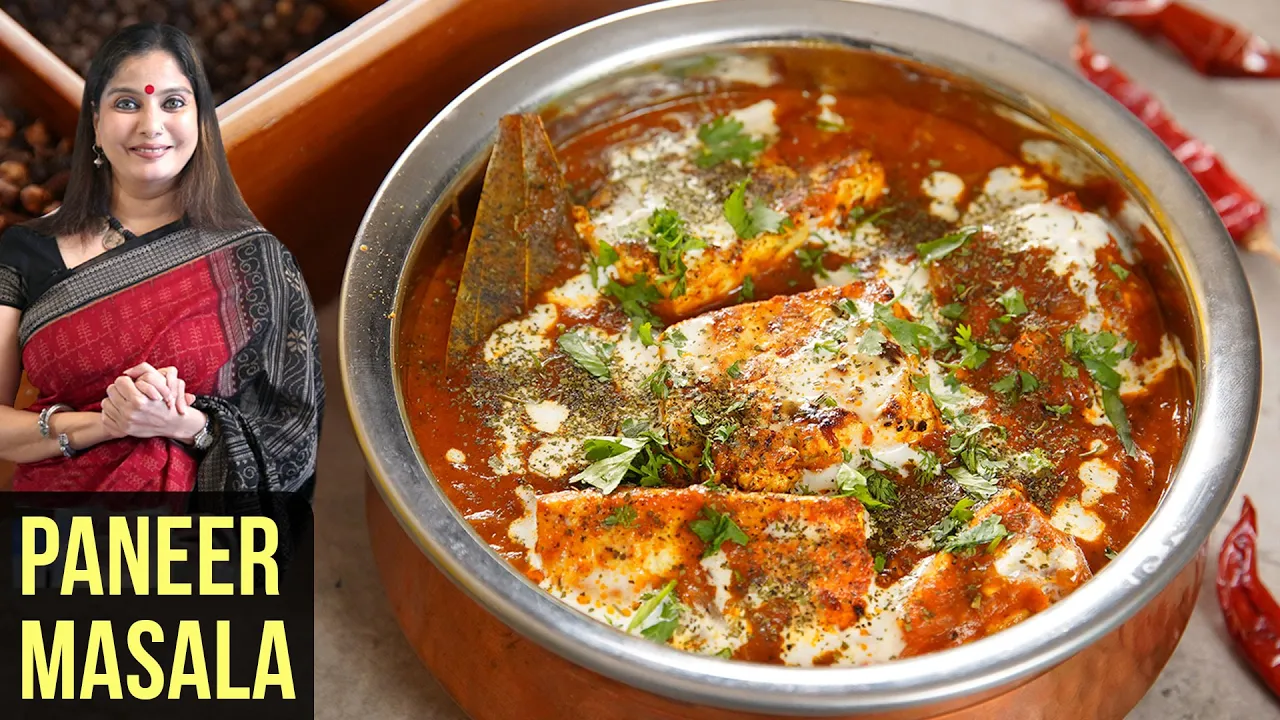 Paneer Masala Recipe   How To Make Dhaba Style Paneer Masala   Paneer Gravy Recipe By Smita Deo