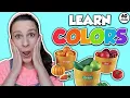 Download Lagu Learn Colors, Fruits and Vegetables with Ms Rachel | Toddler Learning Video | Speech | Educational