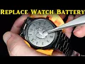 How to EASILY Replace a Watch Battery at Home Using Simple Tools