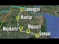 Lagu Trase Jalan ToL Lamongan - Mantup - Mojokerto - Mojosari - GempoL