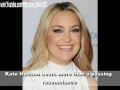 kate Hudson Net Worth is a Hollywood actress