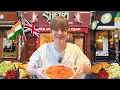 AMERICAN tries BRITISH-INDIAN Food!!!