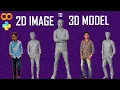 Turn 2D Images into 3D Objects Pytorch Python Blender KNOWLEDGE DOCTOR