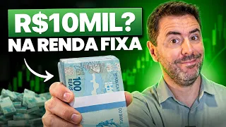 JUROS COMPOSTOS: quanto rende investir 10 MIL REAIS na Renda Fixa?