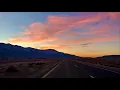 Highway 395 Sunrise Drive Escaping the December 22nd Snowstorm