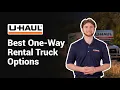 Best One Way Rental Truck Options
