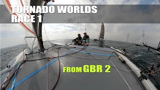 Tornado Worlds 2021 race 1 from GBR 2