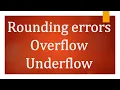 Overflow Underflow and - off Error