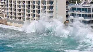 The Kelvin Wave has hit Laguna Beach.
