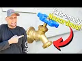 The CORRECT Way To Replace An Outdoor Faucet DANGEROUS and Common Mistake DIYers Make