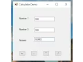How to create calculator in Visual Studio 2008