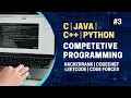 competitive programming from basic to advance codechef hackerrank leetcode basic to advance