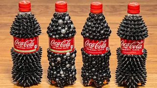 トゲトゲコーラ＆ポコポココーラを、巨大ハンバーガー、ホットドッグ、フライドポテト、ポテトチップスと楽しむ。じゃがいもの皮を1度に全部むけるマシン登場！