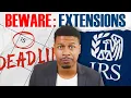 Tax Extension Tips To Avoid Big IRS Penalties - CPA Explains