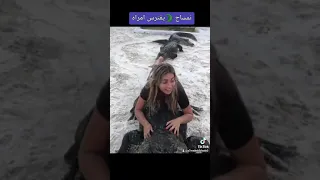 تمساح يفترس امراه 
