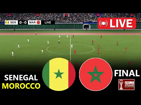Video Thumbnail: Sénégal - Maroc | LA FINALE | Coupe d'Afrique des Nations 2026 | PES 21 Simulation Gameplay