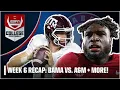 WEEK 6 RECAP Alabama vs Texas A M BRUTAL play-call Tennessee ahead ESPN College Football