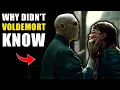 Why Didn t Voldemort Realize Harry Was a Horcrux - Harry Potter Theory