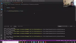 Mock Technical Interview String Permutations in Python
