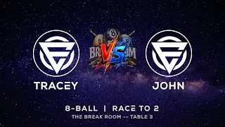 TRACEY vs JOHN - THE BREAK ROOM