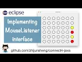 JPBE011 Implementing MouseListener interface