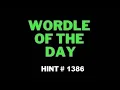 NY Times Wordle Today Answer and Hints 1386 Saturday April 05 2025
