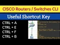 CISCO CLI usefull Shortcut key