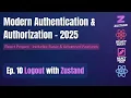 Part 10 Logout in React - React Authentication Authorization