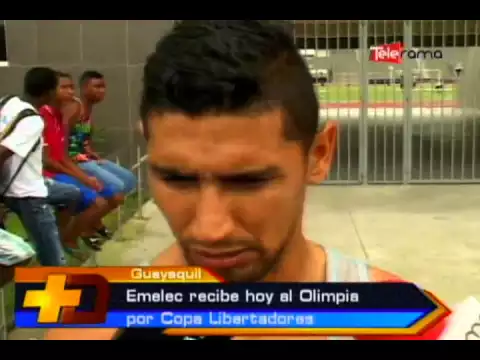 Emelec recibe hoy al Olimpia por Copa Libertadores
