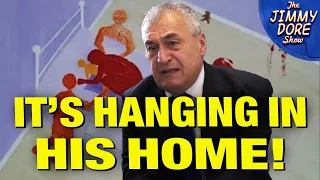 SUPER CREEPY PEDO Art Hanging In Clinton Advisor s Home