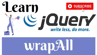 jQuery Lecture - 25 WrapAll Method Tutorial in Hindi Urdu