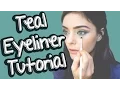 Ashe Maree Teal Eyeliner Tutorial Ma-bob