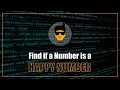 How to know if a number is a HAPPY NUMBER Javascript solution