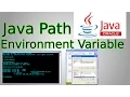 Java Set-up Add Java to Path Environment Variable Java Command Line