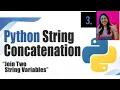 Concatenation Operator in Python Python tutorial Hindi