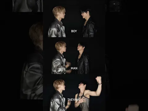 boy, man, and TAEYANG☀️